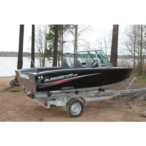 Катер-лодка алюминиевая ALBAKORE 470 fish Lite