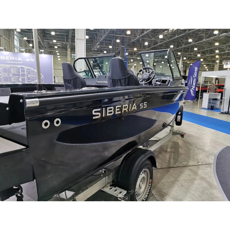 Катер-лодка алюминиевая SIBERIA S5 (mod 1)