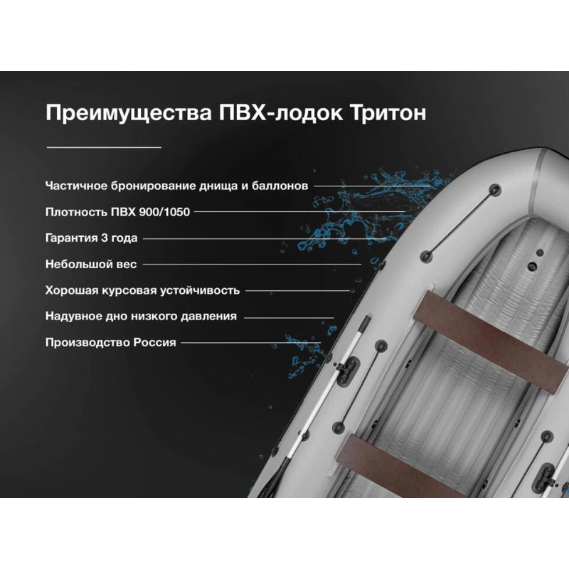Лодка ПВХ ТРИТОН Air 365