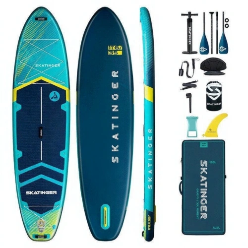 Сап борд Skatinger Serial Green 11'6 с сиденьем