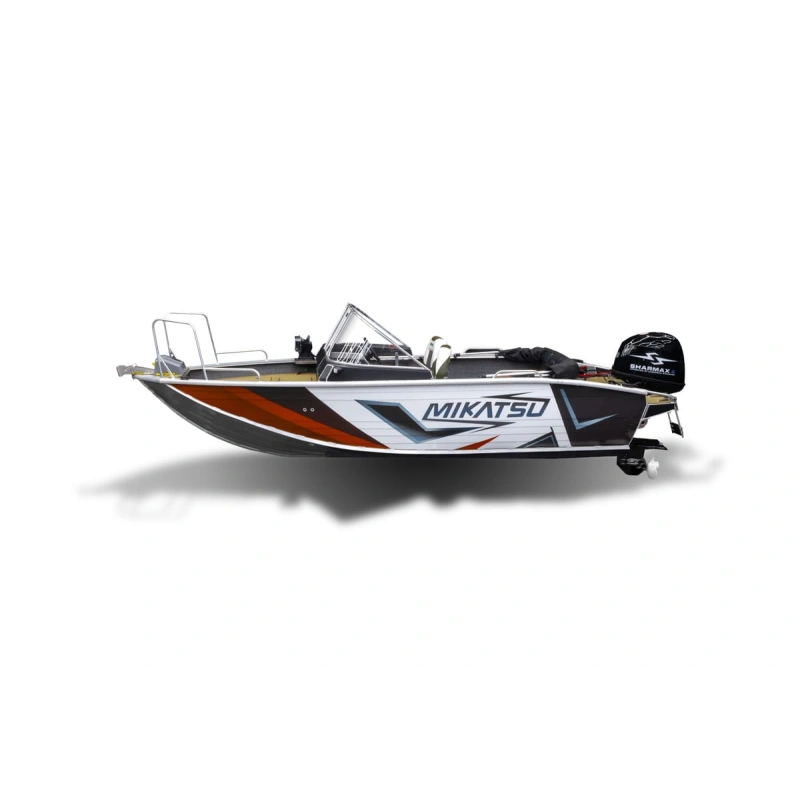 Комплект Алюминиевая лодка (катер) Mikatsu (Микатсу) 475 (Z43) Standard + мотор Yamaha F60FETL