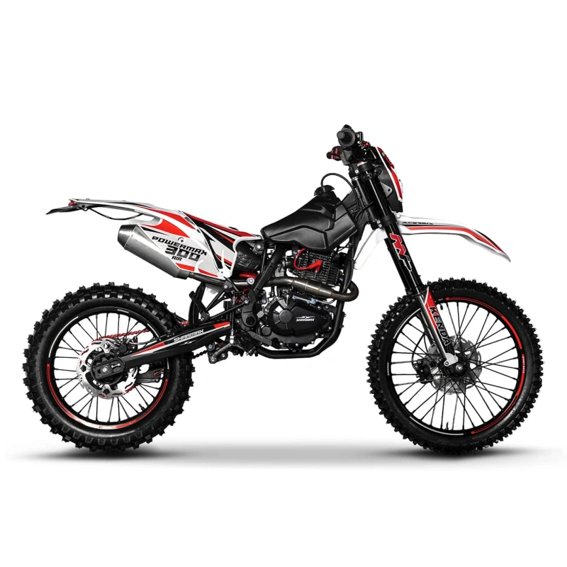 Мотоцикл кроссовый эндуро SHARMAX PowerMax 300 Air BN