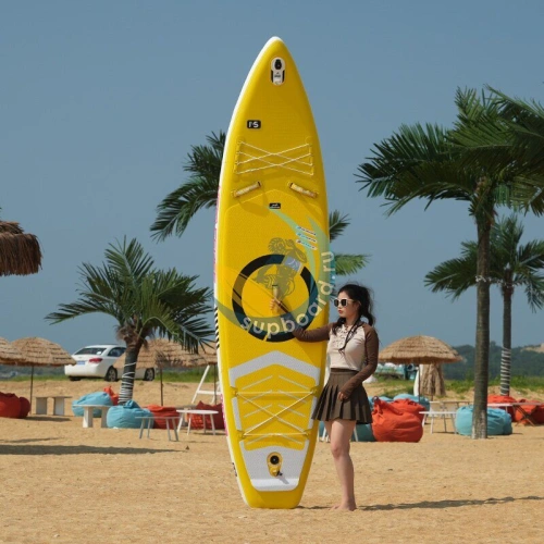SUP борд с веслом Mseasfree Minimax 11 Yellow