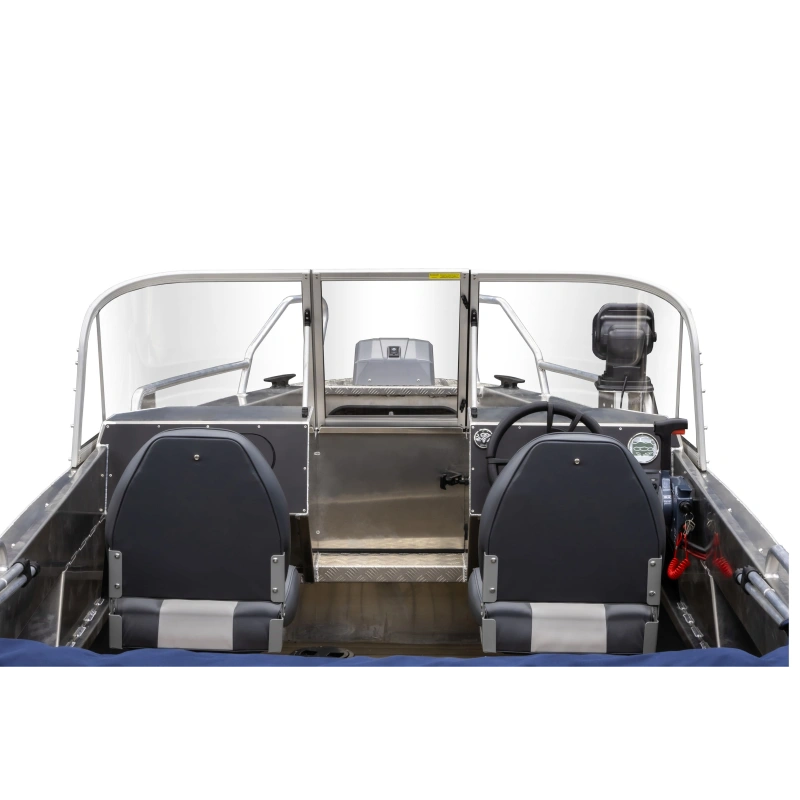 Комплект Алюминиевая лодка (катер) Mikatsu (Микатсу) 590 (Z99) Sport + мотор Yamaha F115BETL