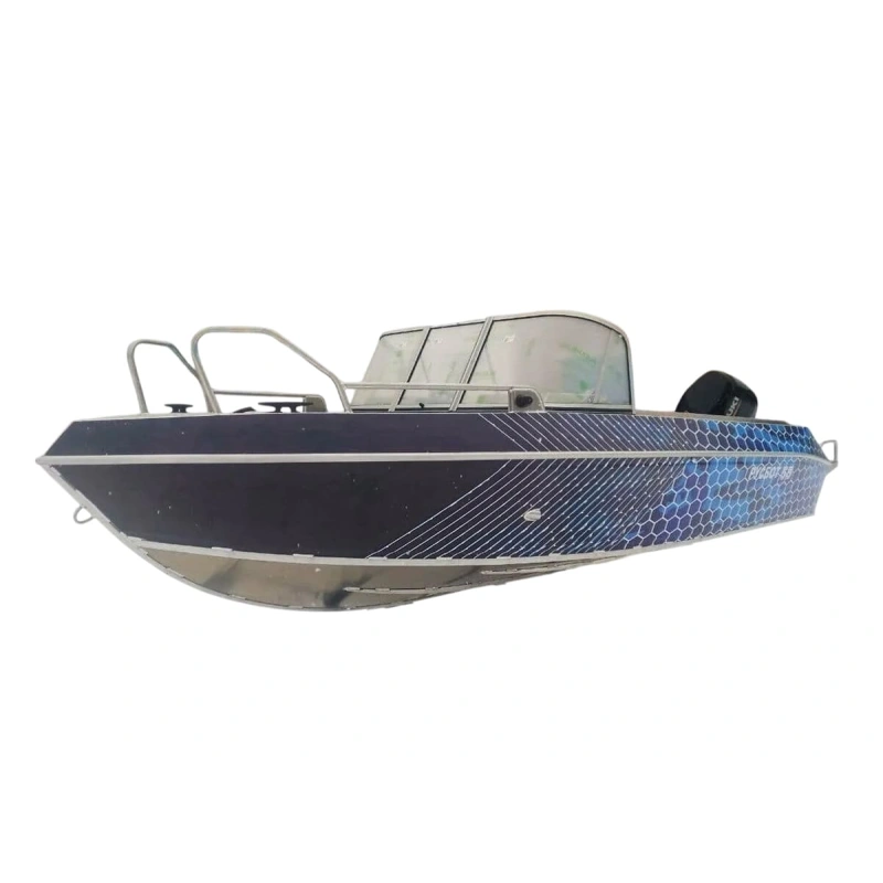 Катер-лодка алюминиевая RUSBOAT 55