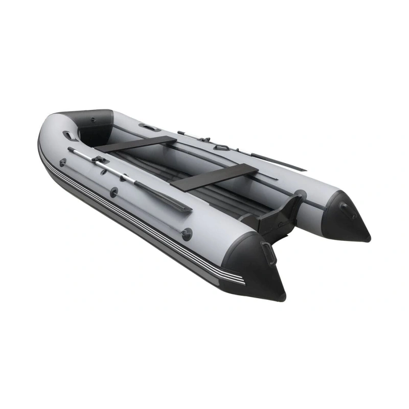 Лодка ПВХ ORCA 340 НДНД серый/черный