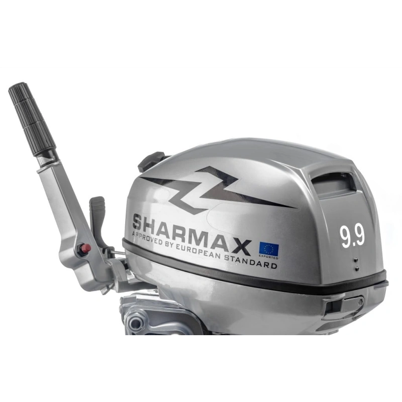 Лодка ПВХ АНДРОМЕДА 375 киль + 2х-тактный лодочный мотор SHARMAX SM9.9HS