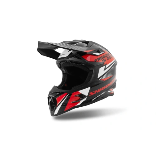 Шлем кроссовый Sharmax SH536 Red/Black