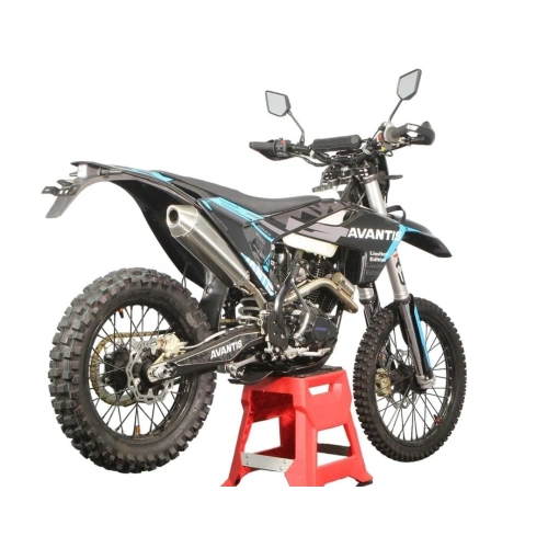Мотоцикл кроссовый эндуро AVANTIS 250 Carb Nibbi Exclusive (CB250-F/172FMM Design HS черный) ARS с ПТС