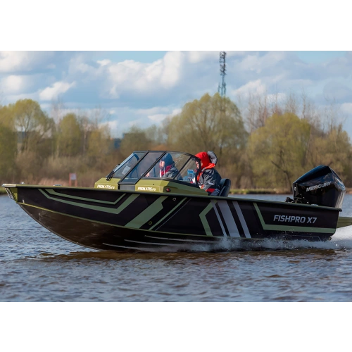 Катер-лодка алюминиевая VBOATS Fishpro X7