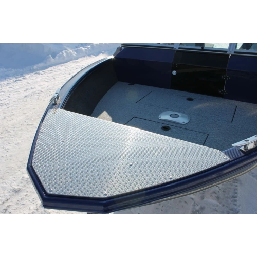 Катер-лодка алюминиевая WINDBOAT 4.6 DC EvoFish