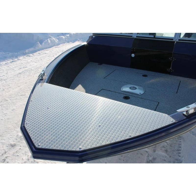 Катер-лодка алюминиевая WINDBOAT 4.6 DC EvoFish