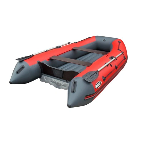 Лодка ПВХ POLAR BIRD PB-385M New Merlin (Кречет) + 2х-тактный лодочный мотор HIDEA HD30FES