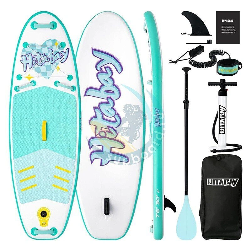 Детская сап доска Hitabay kids 7.6 mint