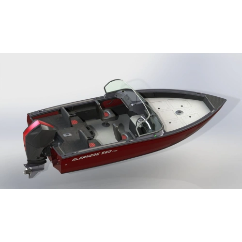 Катер-лодка алюминиевая ALBAKORE 560 Fish