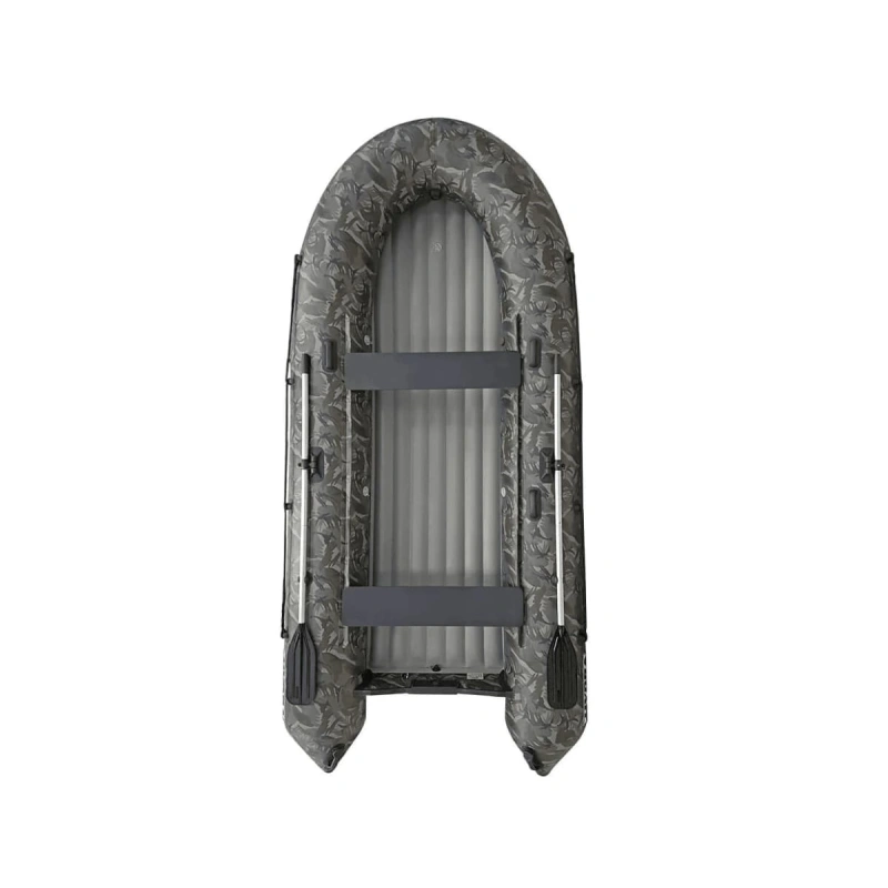 Лодка ПВХ HYDRA Nova 400 Люкс камуфляж + 4х-тактный лодочный мотор NISSAN MARINE NMF 40 A ETS