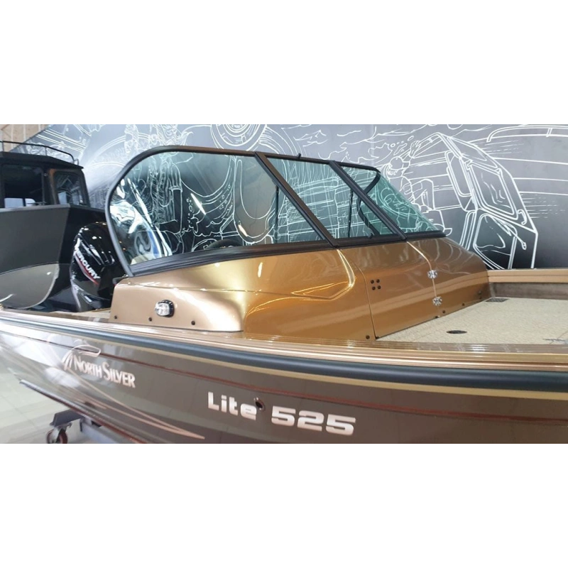 Катер-лодка алюминиевая NORTHSILVER 525 Lite