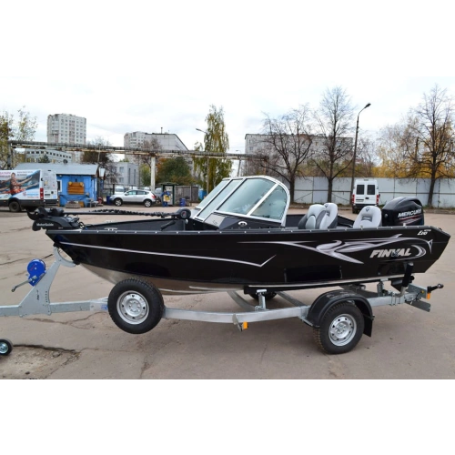 Катер-лодка алюминиевая FINVAL 475 Evo