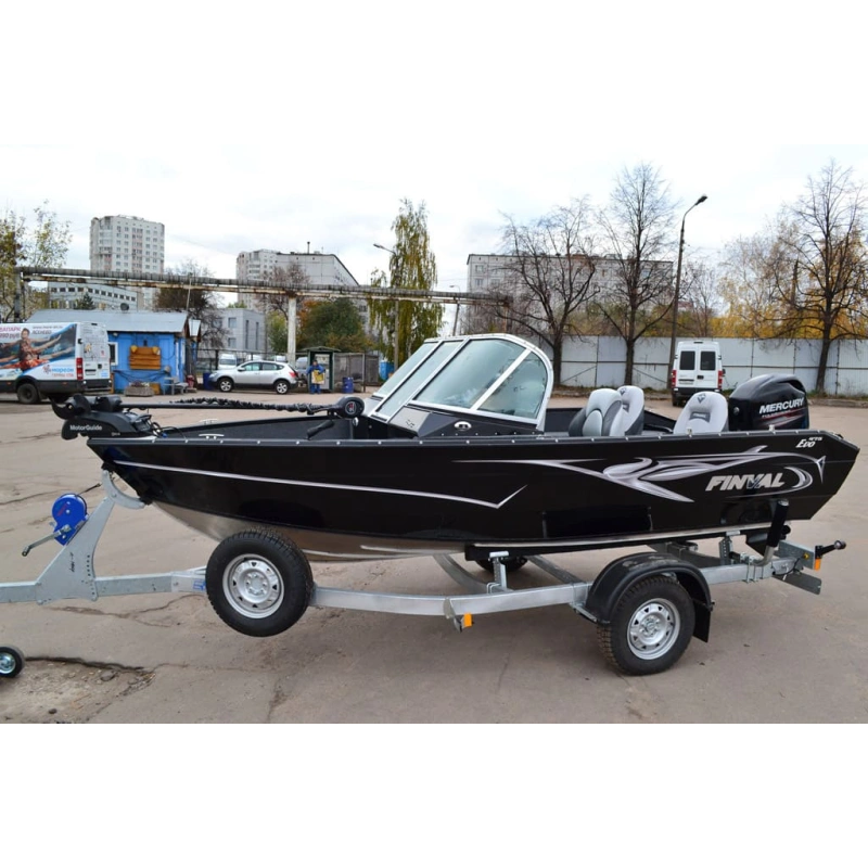 Катер-лодка алюминиевая FINVAL 475 Evo