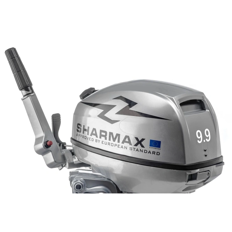 Лодка ПВХ АНДРОМЕДА 375 киль + 2х-тактный лодочный мотор SHARMAX SM9.9HS