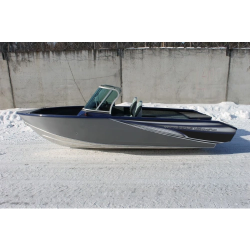 Катер-лодка алюминиевая WINDBOAT 4.6 DC EvoFish
