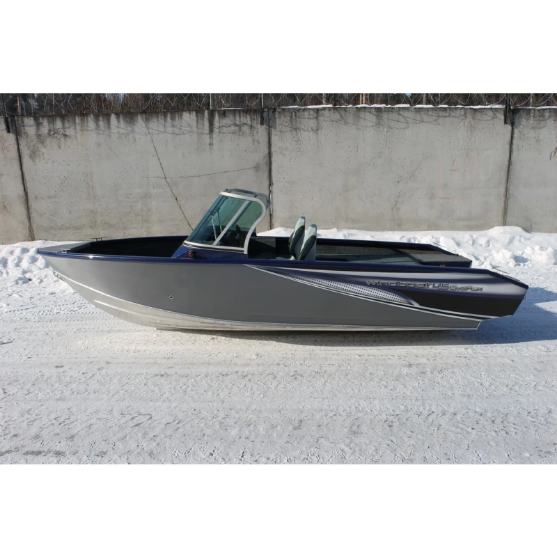 Катер-лодка алюминиевая WINDBOAT 4.6 DC EvoFish