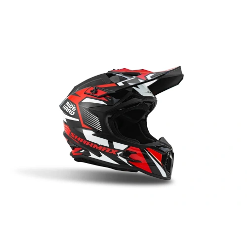 Шлем кроссовый Sharmax SH536 Red/Black