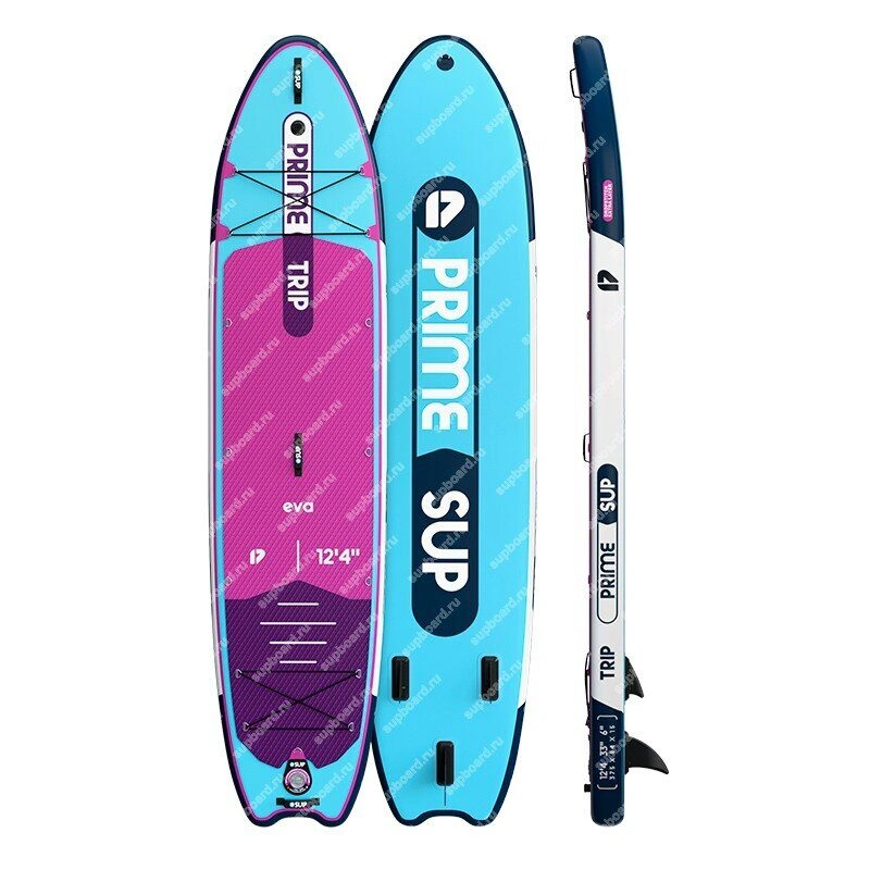 Надувной сап борд Prime Sup 12.4 Trip Light Blue