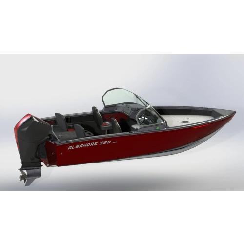 Катер-лодка алюминиевая ALBAKORE 560 Fish