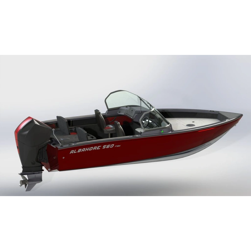 Катер-лодка алюминиевая ALBAKORE 560 Fish