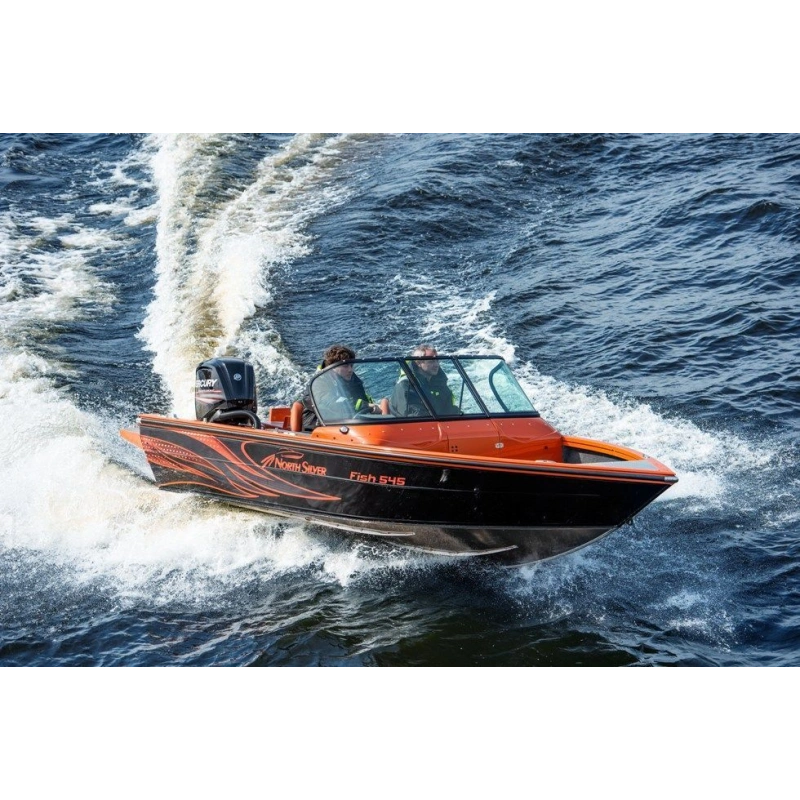 Катер-лодка алюминиевая NORTHSILVER 545 Fish