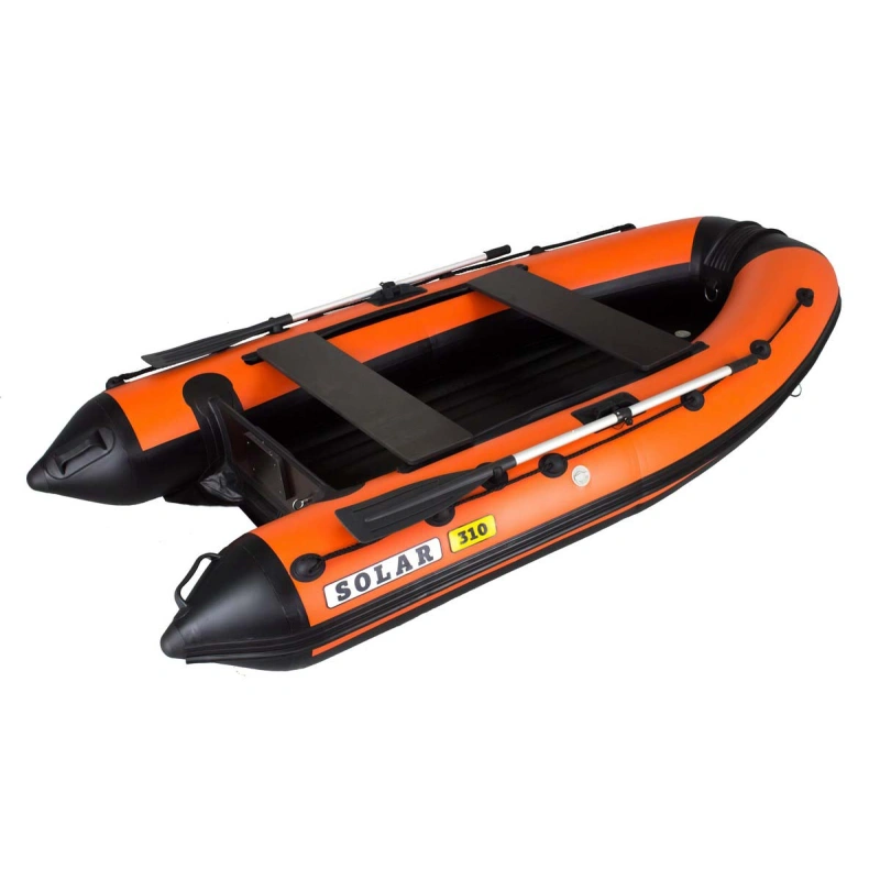 Лодка ПВХ SOLAR 310 K + 2х-тактный лодочный мотор TARPON T5S