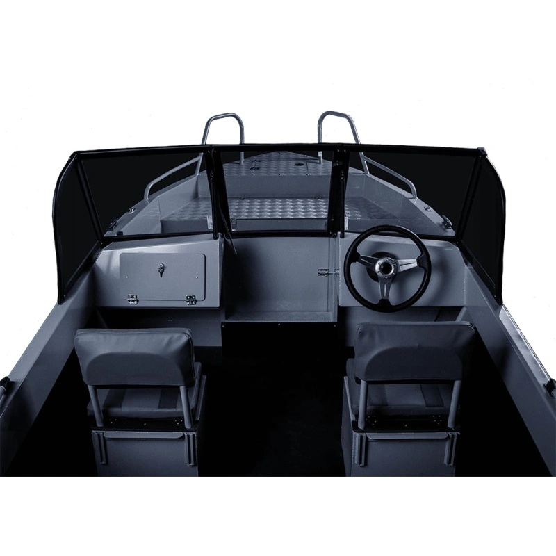 Катер-лодка алюминиевая ТАКТИКА 490 DC