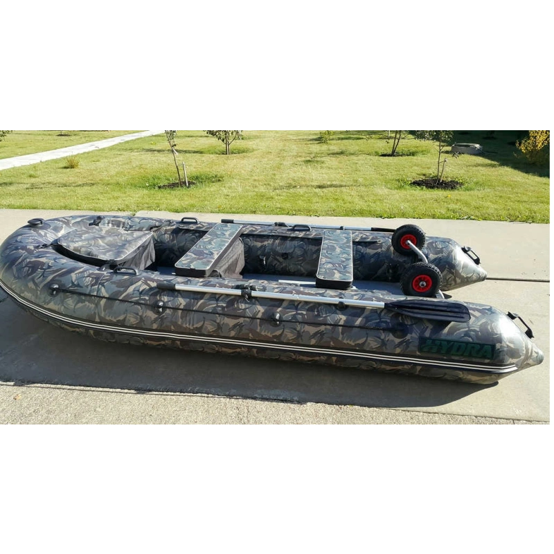 Лодка ПВХ HYDRA Nova 400 Люкс камуфляж + 4х-тактный лодочный мотор NISSAN MARINE NMF 40 A ETS