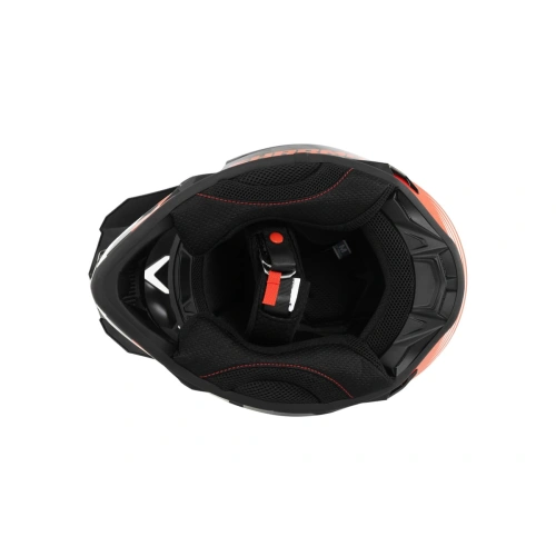 Шлем кроссовый Sharmax SH536 Red/Black