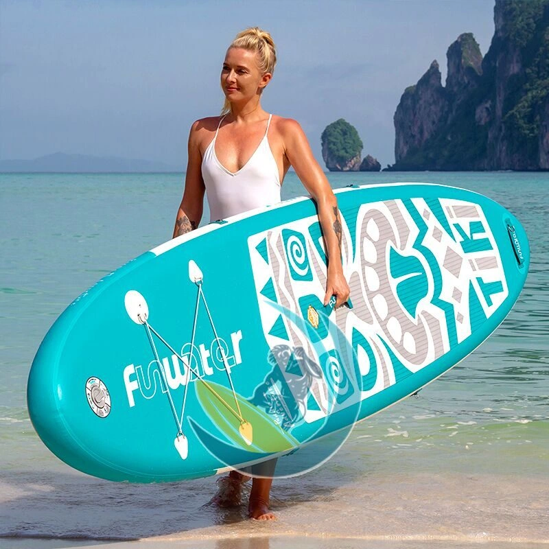 Надувной сап FunWater Tiki Blue 10'6