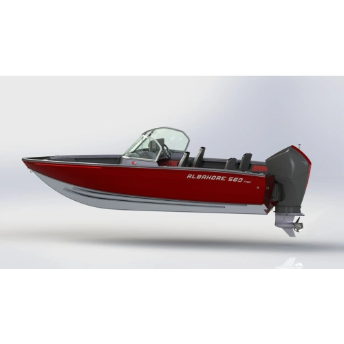 Катер-лодка алюминиевая ALBAKORE 560 Fish