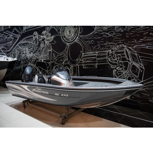 Катер-лодка алюминиевая NORTHSILVER 470 SC