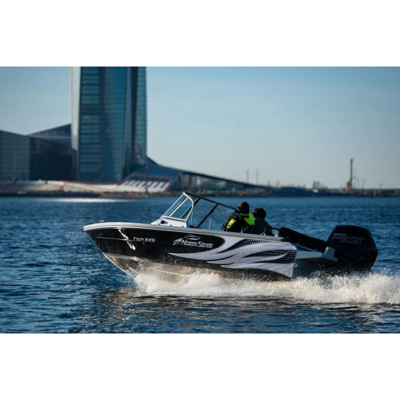 Катер-лодка алюминиевая NORTHSILVER 545 Fish