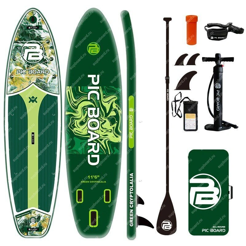 Надувной сап Pic Board Fantasy Green 11.6