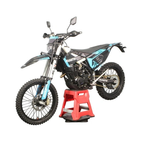 Мотоцикл кроссовый эндуро AVANTIS 250 Carb Nibbi Exclusive (CB250-F/172FMM Design HS черный) ARS с ПТС