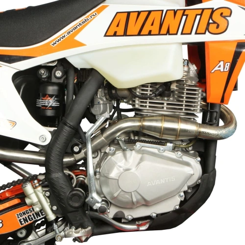 Мотоцикл кроссовый эндуро AVANTIS A8 250 Carb (PR250/172FMM-5) KKE 2022 (БАЛАНС. ВАЛ)
