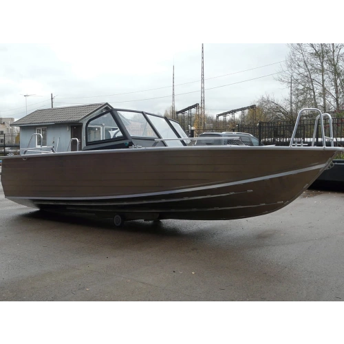 Катер-лодка алюминиевая WELLBOAT 53 Fish