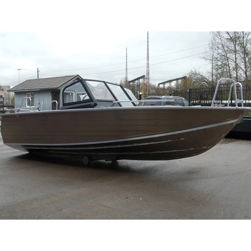 Катер-лодка алюминиевая WELLBOAT 53 Fish