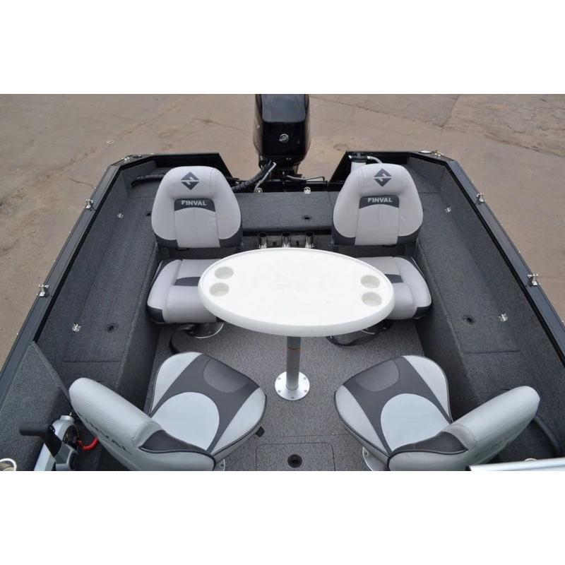 Катер-лодка алюминиевая FINVAL 475 Evo