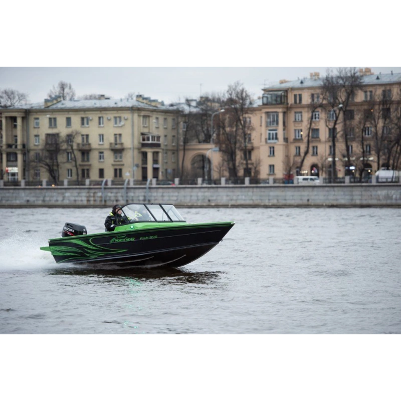 Катер-лодка алюминиевая NORTHSILVER 545 Fish