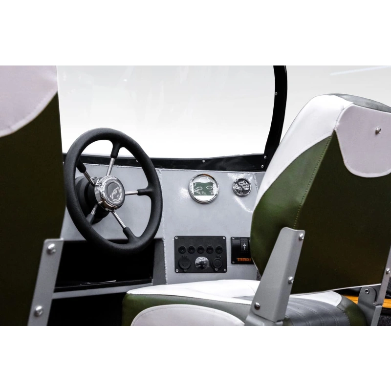 Комплект Алюминиевая лодка (катер) Mikatsu (Микатсу) 475 (Z43) Premium + мотор Hidea HDEF60FUEL-T EFI