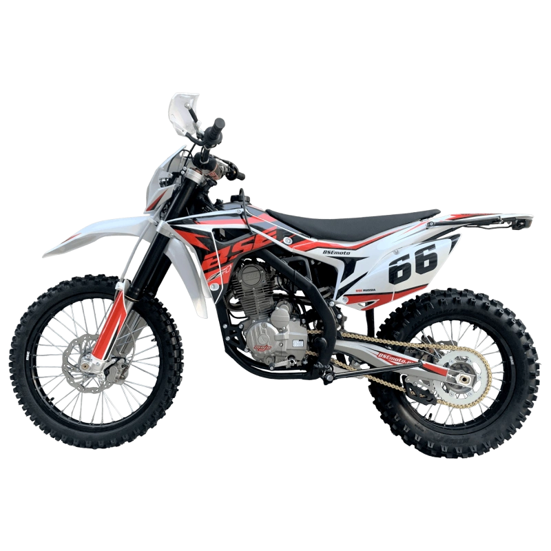 Мотоцикл кроссовый эндуро BSE Z4 Red 66