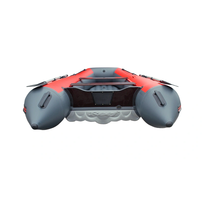 Лодка ПВХ POLAR BIRD PB-385M New Merlin (Кречет) + 2х-тактный лодочный мотор HIDEA HD30FES