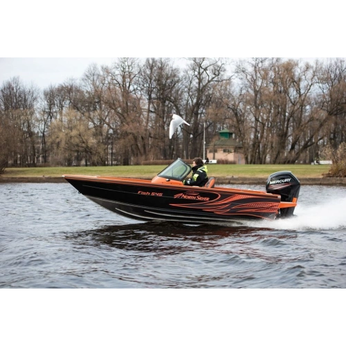 Катер-лодка алюминиевая NORTHSILVER 545 Fish